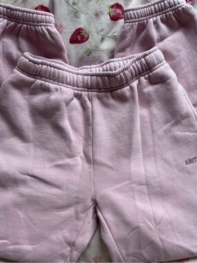Cupid Pink Aritzia Sweatfleece Jogger Sweatpants